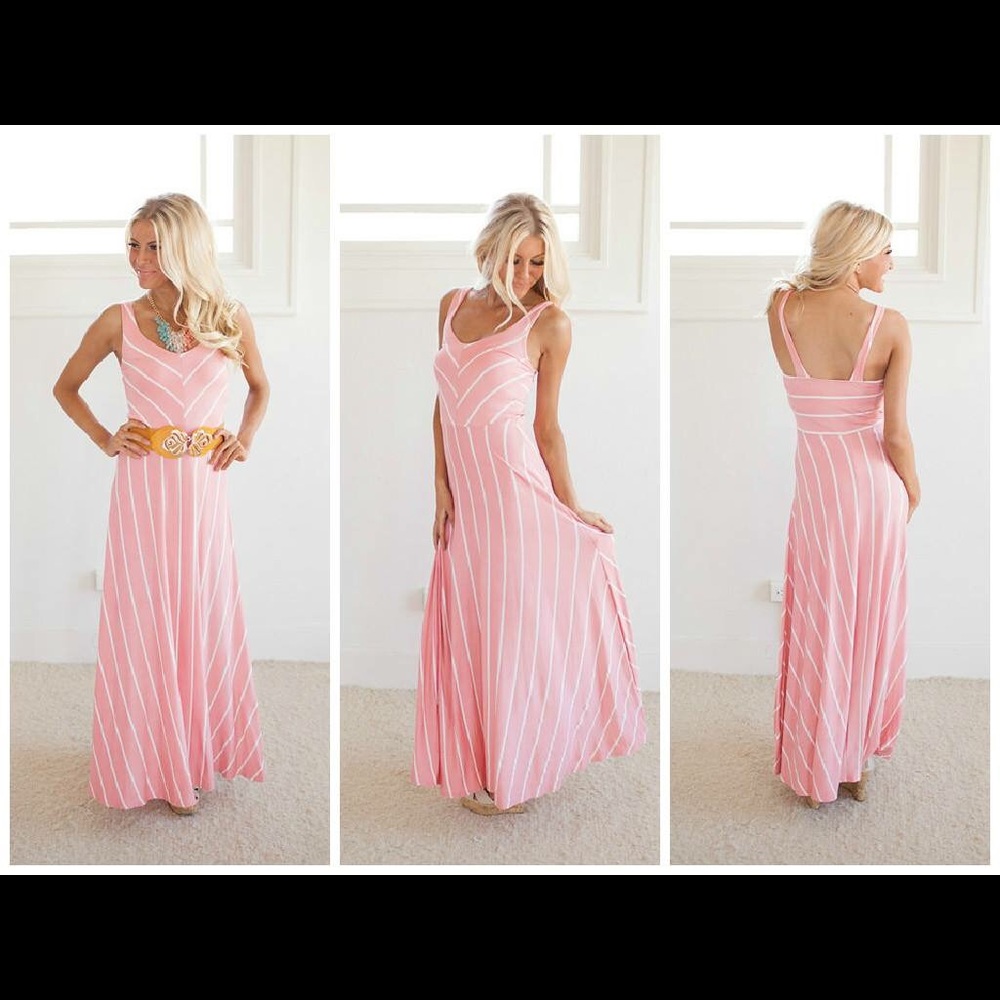 Vineyard Stroll Maxi Pink